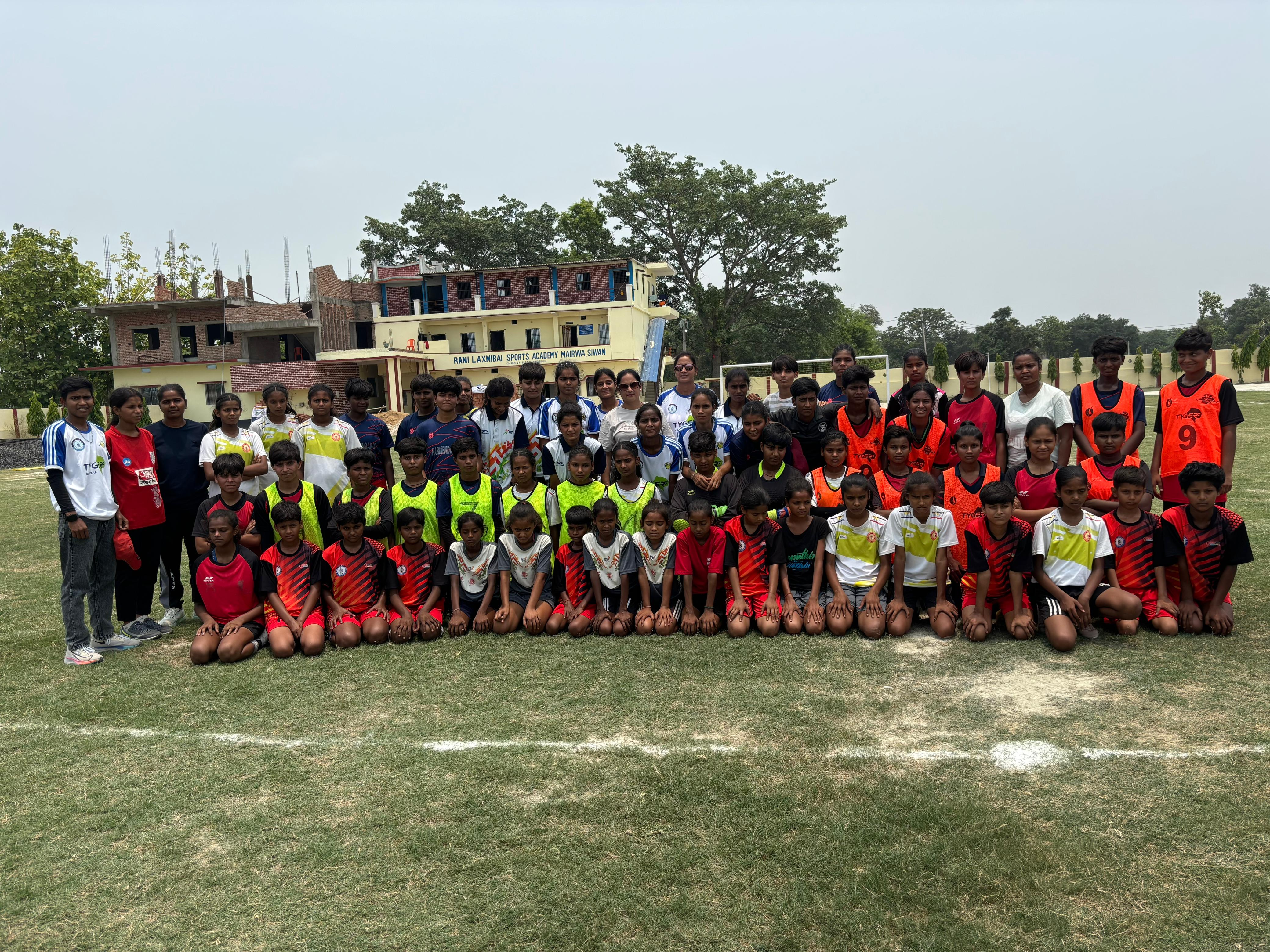 Siwan Witnesses Historic All-Women-Led Football Trials as IKF Breaks Barriers for Girls in Bihar