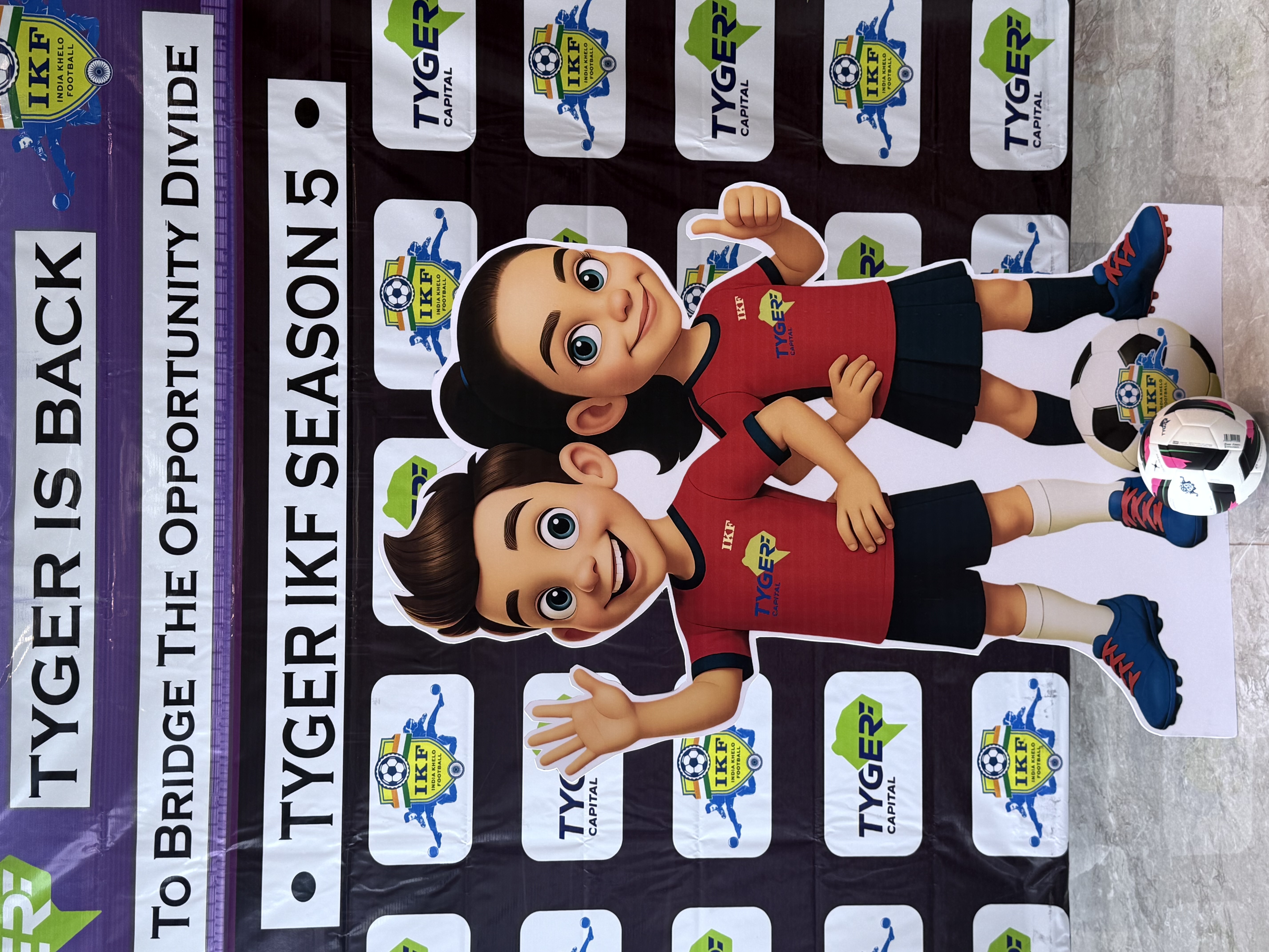 IKF and Tyger Capital Unveil 'Desi Messi' Mascot to Celebrate Grassroots Football Revolution